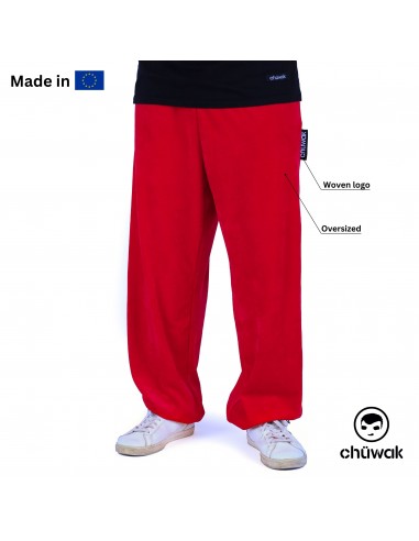 Pants "Velour Pants Red"