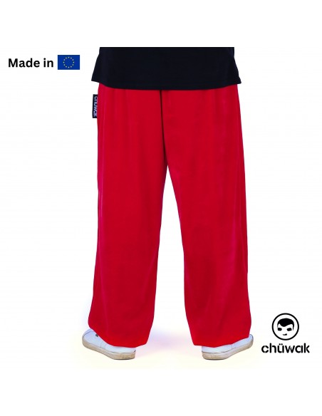Hose "Velour Pants Red"