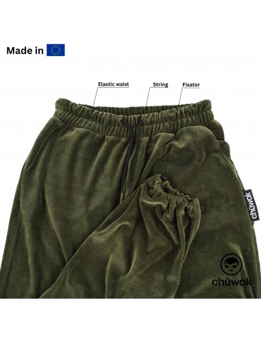 Hose "Velour Pants Green"