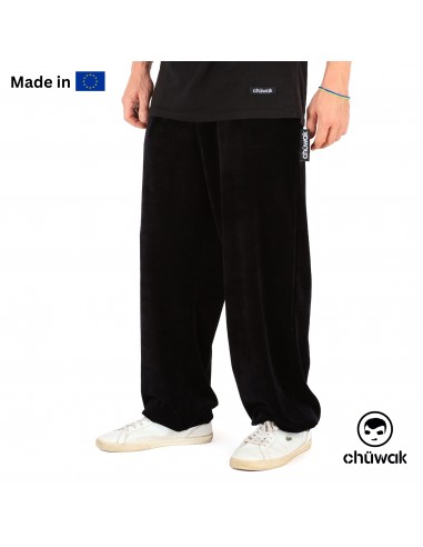 Hose "Velour Pants Black"