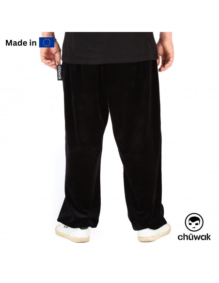 Hose "Velour Pants Black"