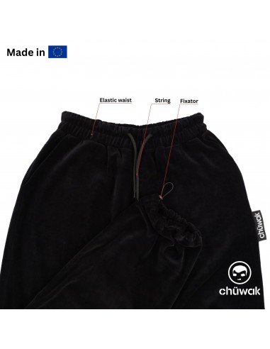 Pants "Velour Pants Black"