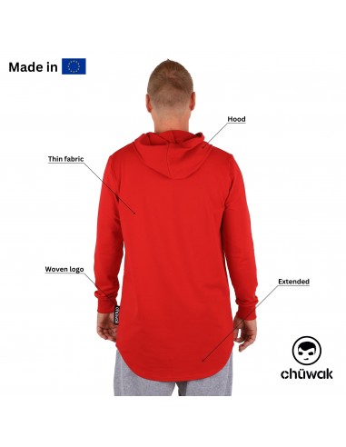 Summer Hoodie Red
