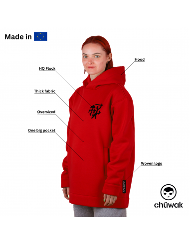 Hoodie Exquisite Line LT Red