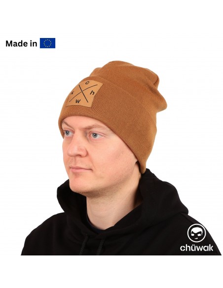 Wintermütze "Beanie CHWK Brown"