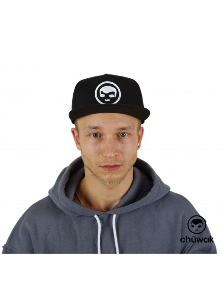 Cap SnapBack Black Face
