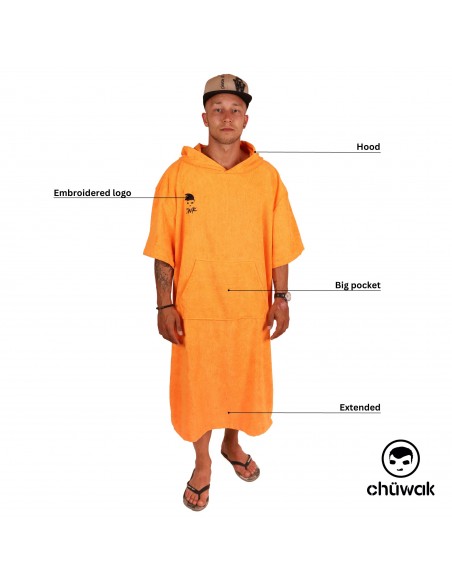 Chuwak Poncho Orange