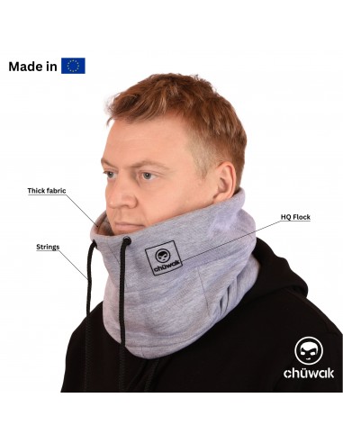 Halswärmer Chuwak Tube in Light Grey