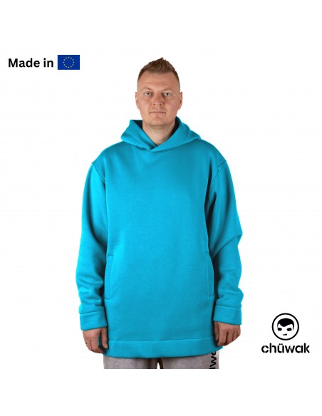 Džemperis Hoodie Exquisite Line Caribbean Sea