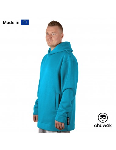 Džemperis Hoodie Exquisite Line Caribbean Sea