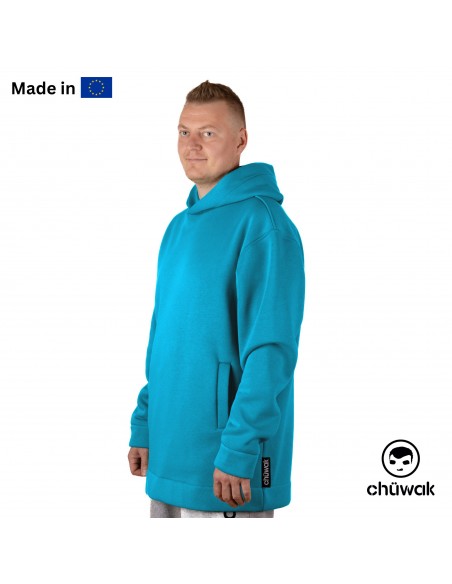 Džemperis Hoodie Exquisite Line Caribbean Sea