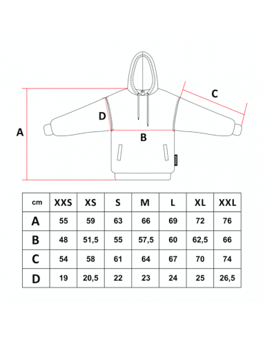 Buggy Hoodie Exquisite Line Drizzle