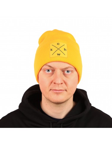 Žieminė kepurė "Beanie CHWK Yellow"
