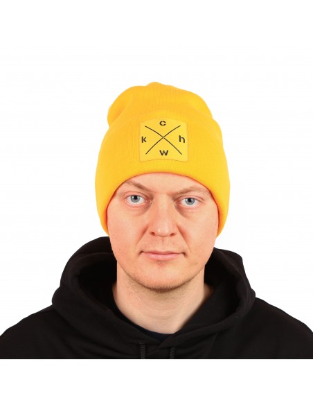 Žieminė kepurė "Beanie CHWK Yellow"