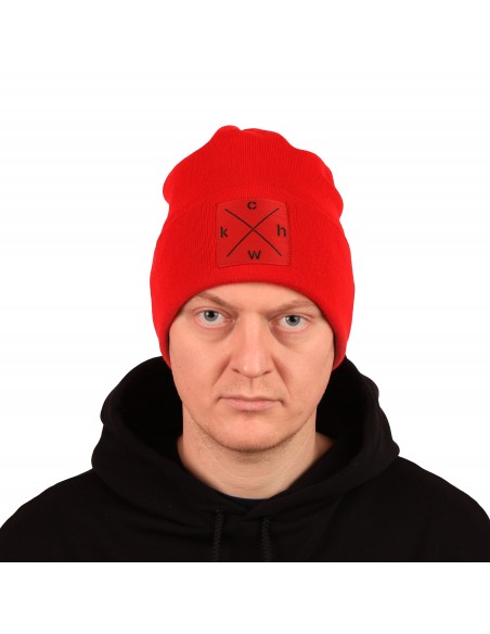 Wintermütze "Beanie CHWK Red"