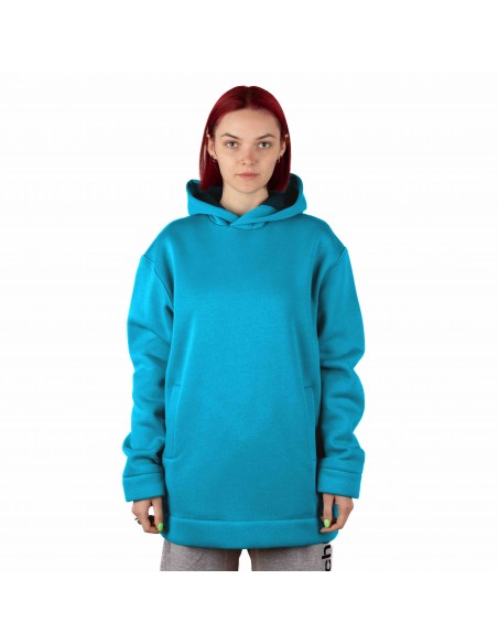 Džemperis Hoodie Exquisite Line Caribbean Sea