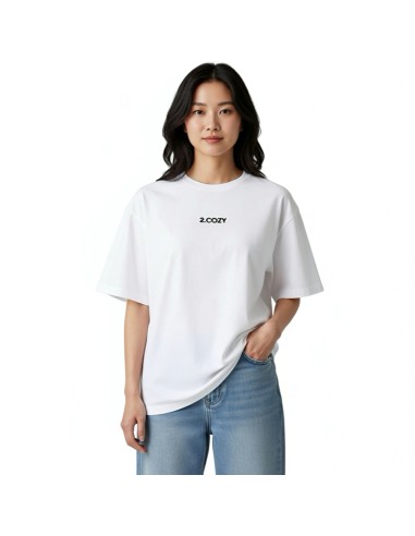 Übergroßes T-Shirt 2.COZY White