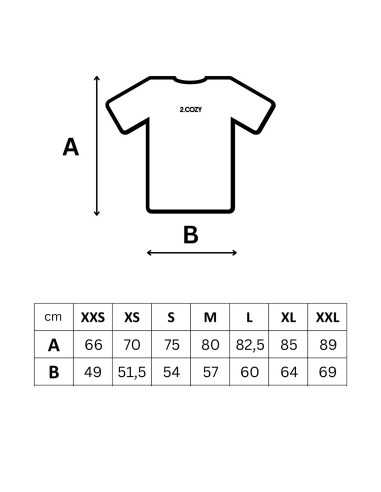 Übergroßes T-Shirt 2.COZY White