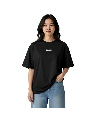 Übergroßes T-Shirt 2.COZY Black