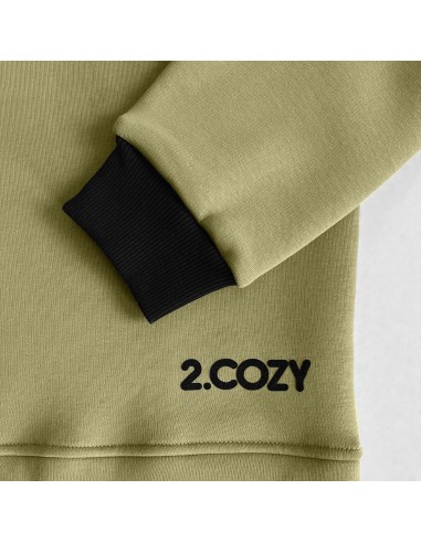 Kapuzenpullover 2.COZY Green Almond