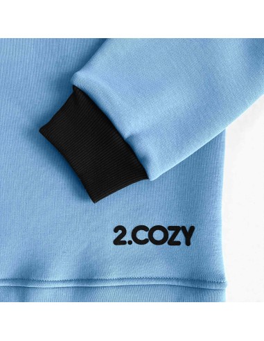 Kapuzenpullover 2.COZY Baby Blue