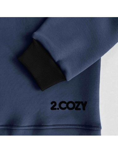 Hoodie 2.COZY Blue Indigo