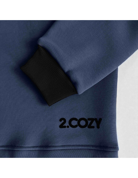 Hoodie 2.COZY Blue Indigo