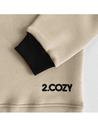 Kapuzenpullover 2.COZY Shifting Sand