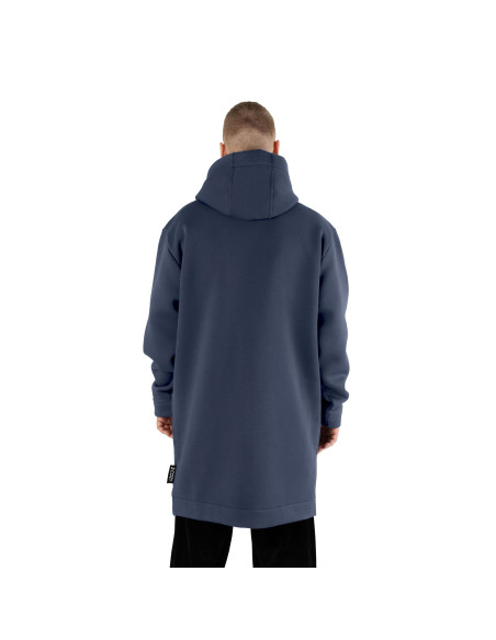 2.COZY Long ZipUp Hoodie Blue Indigo