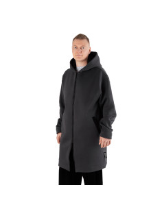 2.COZY Langer Kapuzenpullover mit Reißverschluss Nine Iron 2