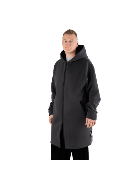 2.COZY Long ZipUp Hoodie Nine Iron