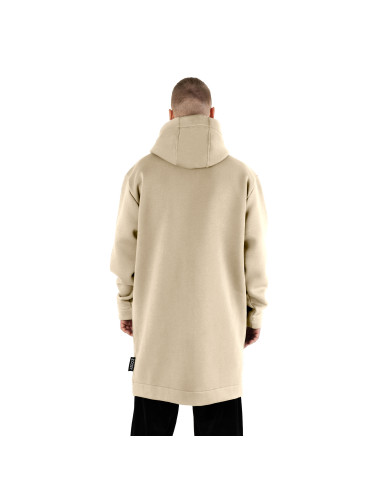 2.COZY Langer Kapuzenpullover mit...