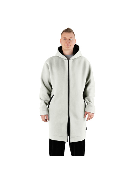 2.COZY Long ZipUp Hoodie Vapor Blue