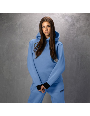 Kapuzenpullover 2.COZY Baby Blue
