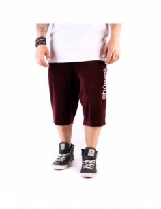 Šortai "Velour Shorts Maroon"