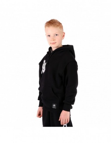 Vaikiškas Džemperis "Hoodie Solid Black"