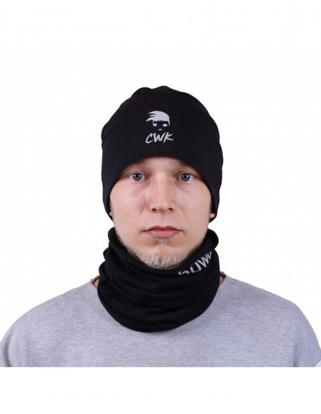 Plona kepurė Beanie Black Punk