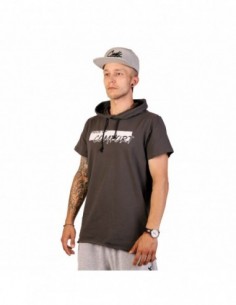 Marškinėliai  "Short Sleeve Hoodie Earth Grey PofC" 2