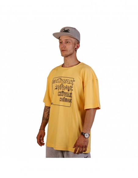 Marškinėliai  Original T-Shirt Chuwak Square Yellow