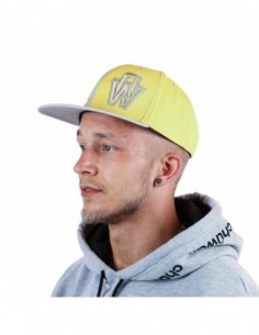 Kepurė ''SnapBack Grey & Yellow'' 2