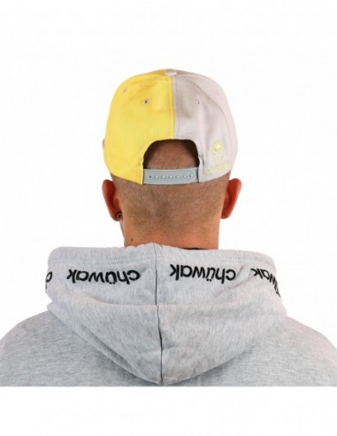 Kepurė ''SnapBack Grey & Yellow''